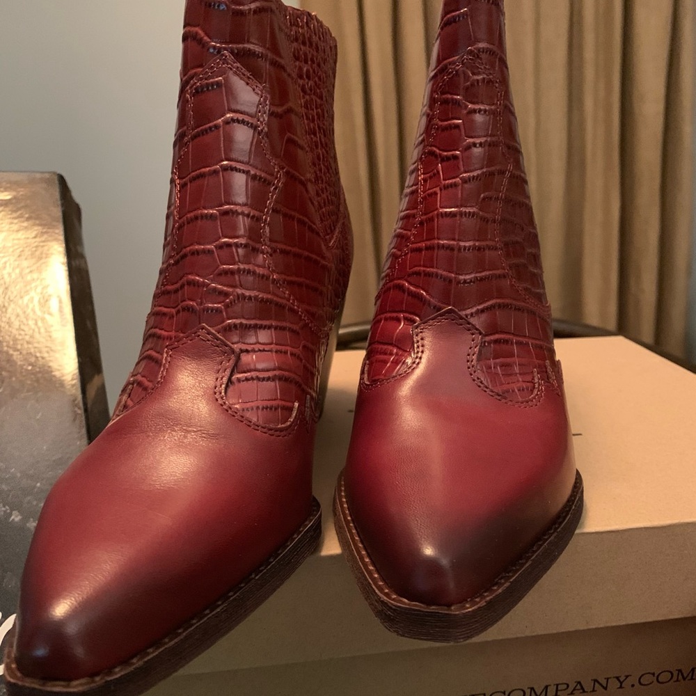 Ankle cowgirl boots